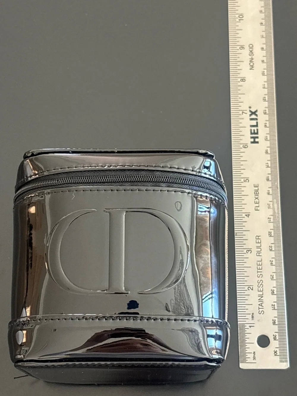 Dior Beauty Black Patent Cosmetic Vanity Case